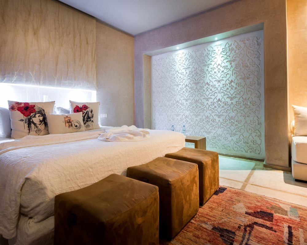 Riad Houma marie le luxe du confort moderne à l'artisanat marocain authentique Chambres Deluxe 4